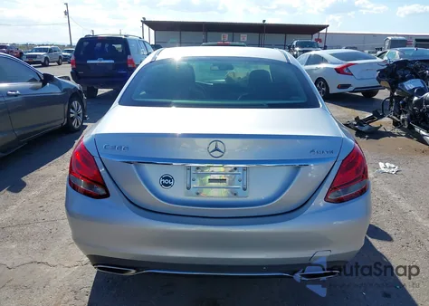 2015 Mercedes-Benz C 300 4Matic from USA, damaged, VIN 55SWF4KB4FU007430